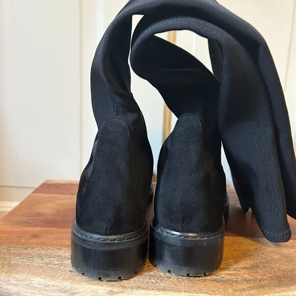Stuart Weitzman City Boot, brand-new over-the-knee suede boots, size 38.5 (8) - Picture 5 of 8